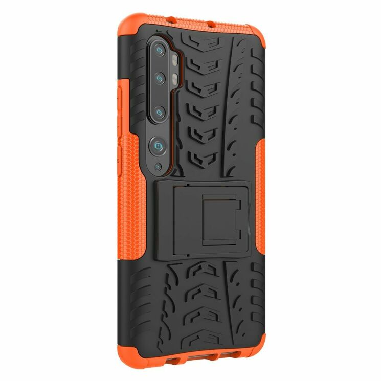 Защитный чехол UniCase Hybrid X для Xiaomi Mi Note 10 / Mi Note 10 Pro - Orange: фото 3 из 8