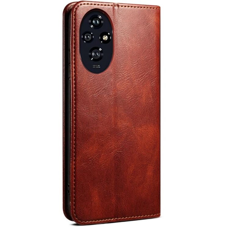 Защитный чехол UniCase Leather Wallet для Honor 200 Pro - Brown: фото 6 из 6