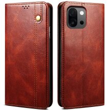 Захисний чохол UniCase Leather Wallet для OnePlus 13T - Brown: фото 1 з 7