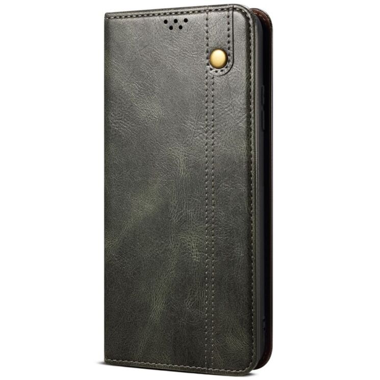 Захисний чохол UniCase Leather Wallet для Samsung Galaxy M15 (M156) - Green: фото 5 з 6