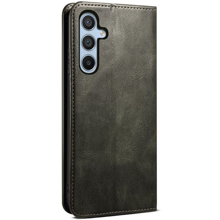 Захисний чохол UniCase Leather Wallet для Samsung Galaxy M15 (M156) - Green: фото 6 з 6