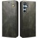 Захисний чохол UniCase Leather Wallet для Samsung Galaxy M15 (M156) - Green (349535G). Фото 1 з 6