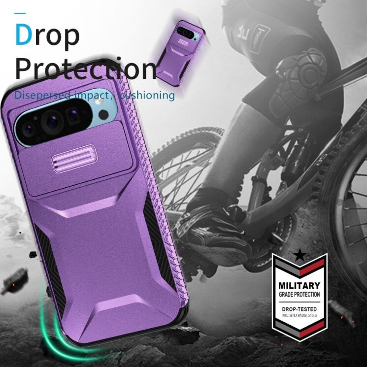 Защитный чехол UniCase Shuttle Guard для Google Pixel 9 / 9 Pro - Green: фото 7 из 7