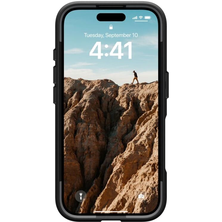 Захисний чохол URBAN ARMOR GEAR (UAG) Civilian MagSafe для Apple iPhone 16 - Black: фото 4 з 8