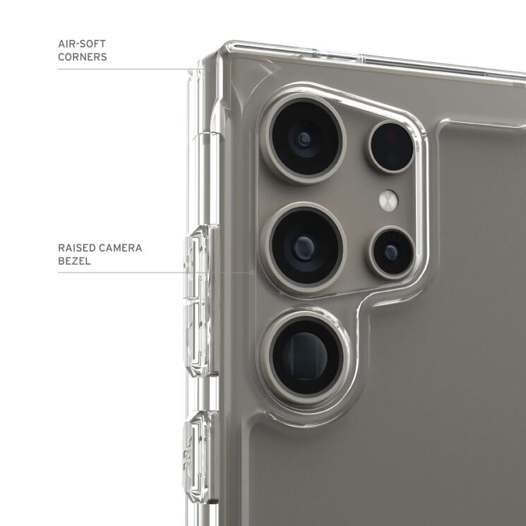Защитный чехол URBAN ARMOR GEAR (UAG) Plyo для Samsung Galaxy S24 (S921) - Ice: фото 10 из 13