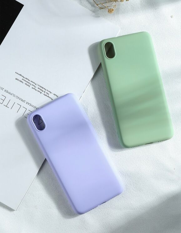 Защитный чехол X-LEVEL Delicate Silicone для Xiaomi Redmi 7A - Red: фото 9 из 12