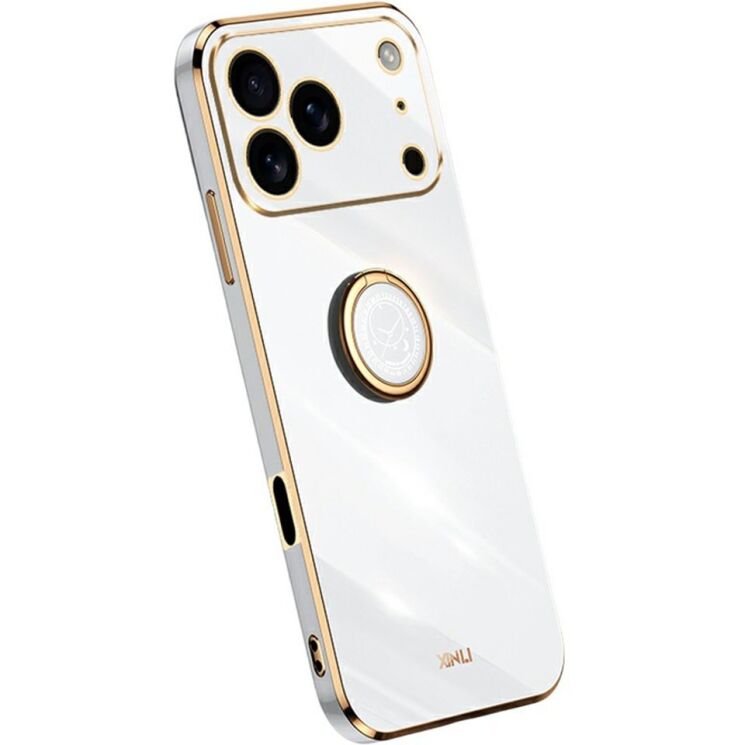 Захисний чохол XINLI Porcelain Ring для iPhone 18 Pro Max / 17 Pro Max - White: фото 1 з 6