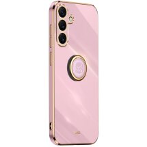 Захисний чохол XINLI Porcelain Ring для Samsung Galaxy S26 (S942) - Purple: фото 1 з 7