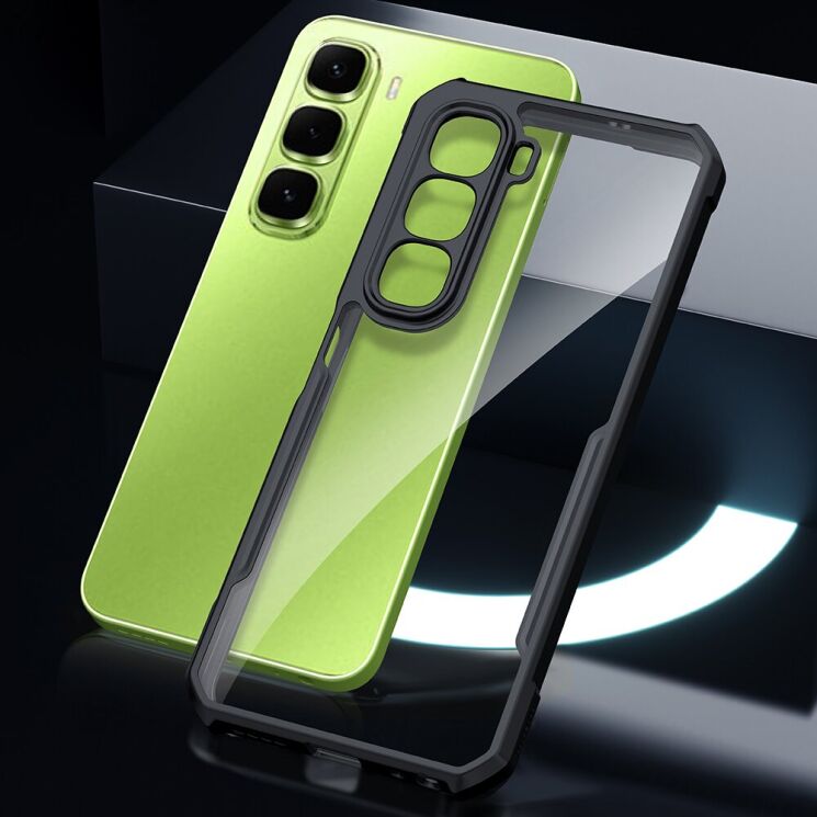 Захисний чохол XUNDD Rugged Case для Infinix Hot 60і - Black: фото 7 з 7