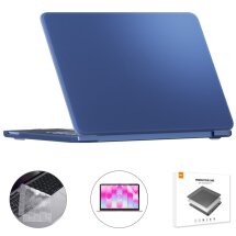Защитный комплект ENKAY Matte Kit для Apple MacBook Neo (2026) - Dark Blue: фото 1 из 9