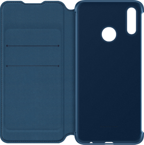 Оригинальный чехол Wallet Cover для Huawei P Smart (2019) - Blue: фото 4 из 6