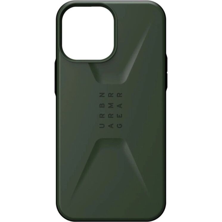 Защитный чехол URBAN ARMOR GEAR (UAG) Civilian для iPhone 13 Pro - Olive: фото 4 из 9
