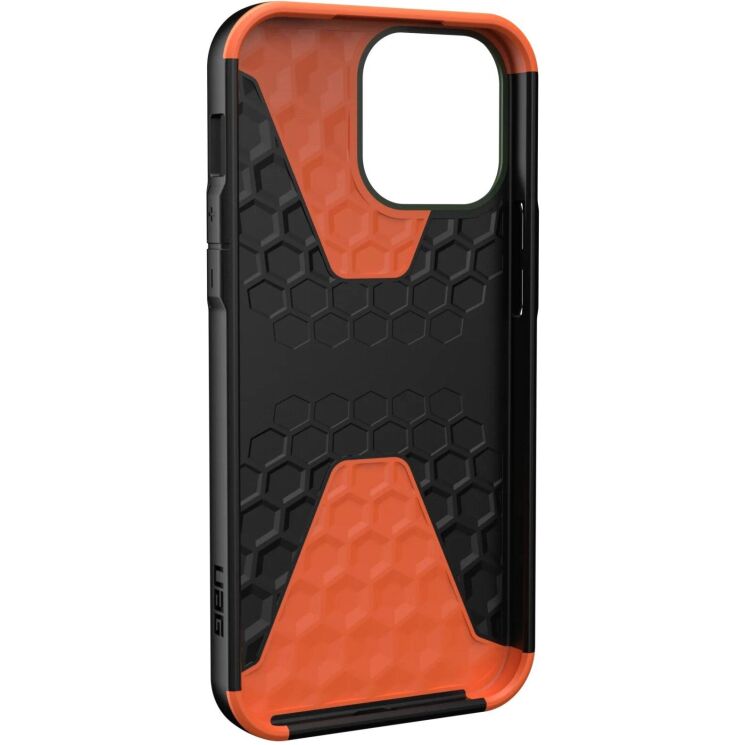 Защитный чехол URBAN ARMOR GEAR (UAG) Civilian для iPhone 13 Pro - Olive: фото 6 из 9