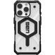 Защитный чехол URBAN ARMOR GEAR Pathfinder Clear Pro для iPhone 16 Pro (114464114344) - Ice / Black (366227B). Фото 1 из 16