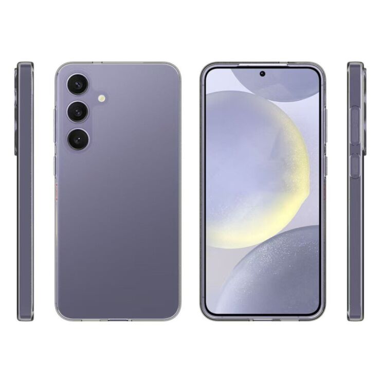Силиконовый (TPU) чехол Deexe UltraThin для Samsung Galaxy S25 Plus (S936) - Transparent: фото 5 из 5