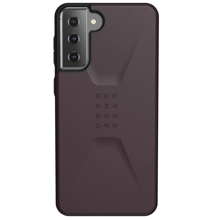 Захисний чохол URBAN ARMOR GEAR (UAG) Civilian для Samsung Galaxy S21 Plus (G996) 21282D114949 - Eggplant: фото 1 з 6