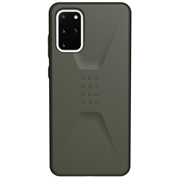 Захисний чохол URBAN ARMOR GEAR (UAG) Civilian для Samsung Galaxy S20 Plus (G985) - Olive Drab: фото 2 з 8