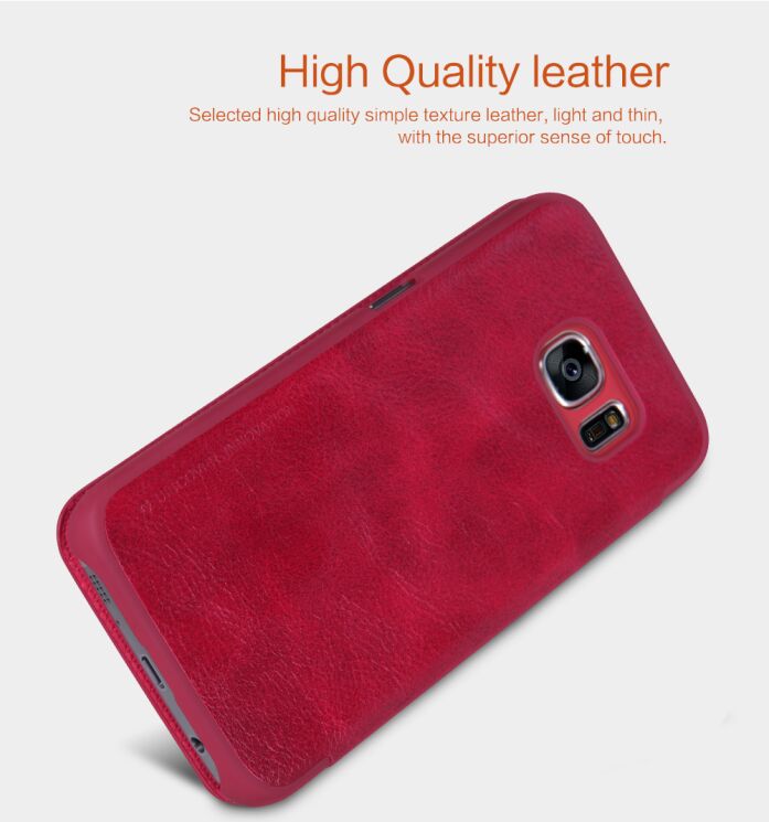 Чехол NILLKIN Qin Series для Samsung Galaxy S7 (G930) - Red: фото 10 из 18