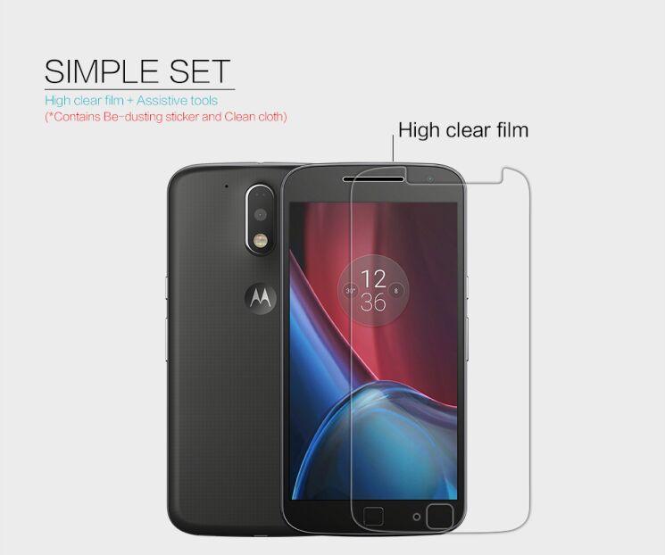 Антиблікова плівка NILLKIN Matte для Motorola Moto G4 Plus: фото 5 з 6