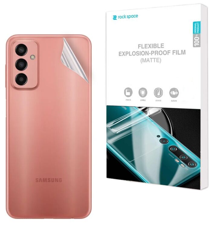 Антиблікова плівка на задню панель RockSpace Explosion-Proof Matte для Samsung Galaxy M13 (M135): фото 1 з 9