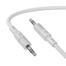AUX-кабель Hoco UPA27 Spirit transparent (1.2m) - Gray: фото 1 из 6
