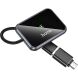 Беспроводной автомобильный адаптер Hoco HU1 (Wireless Apple CarPlay) - Black (362203B). Фото 3 из 8