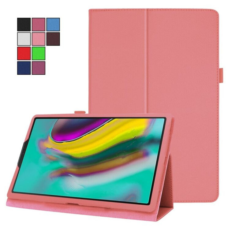 Класичний чохол-книжка Deexe Book Type для Samsung Galaxy Tab A 10.1 (2019) - Pink: фото 8 з 8