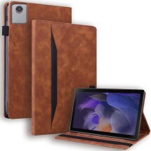 Чехол Deexe Business Style для Lenovo Tab K11 Gen 2 - Brown: фото 1 из 6