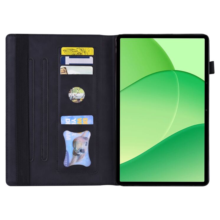 Чохол Deexe Business Style для OPPO Pad SE - Black: фото 2 з 8