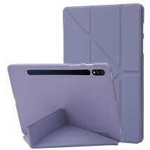Чехол Deexe Origami Series для Samsung Galaxy Tab S10 Plus - Lavender Purple: фото 1 из 4