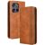 Чохол Deexe Retro Style для Motorola Edge 50 Neo - Brown: фото 1 з 7