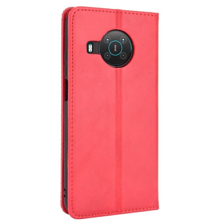 Чохол-книжка Deexe Retro Style для Nokia X10 / X20 - Red: фото 5 з 13
