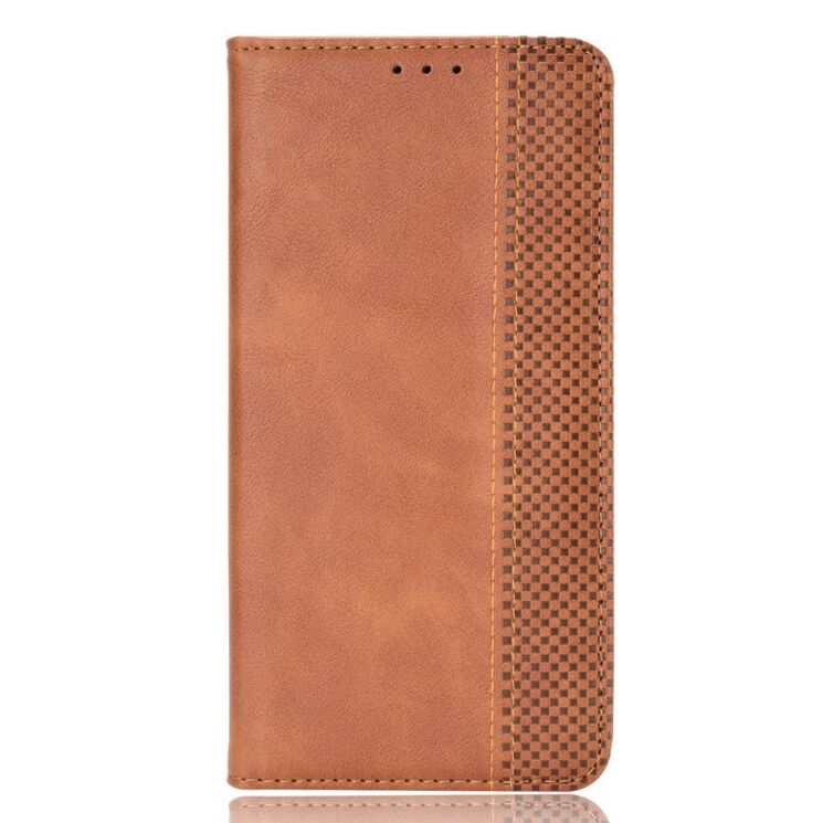 Чохол Deexe Retro Style для Samsung Galaxy A03 Core (A032) - Brown: фото 3 з 9