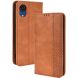 Чохол Deexe Retro Style для Samsung Galaxy A03 Core (A032) - Brown (293531Z). Фото 1 з 9