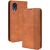 Чохол Deexe Retro Style для Samsung Galaxy A03 Core (A032) - Brown: фото 1 з 9