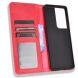 Чехол Deexe Retro Style для Samsung Galaxy S21 Ultra (G998) - Red (300935R). Фото 4 из 16