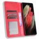 Чехол Deexe Retro Style для Samsung Galaxy S21 Ultra (G998) - Red (300935R). Фото 5 из 16