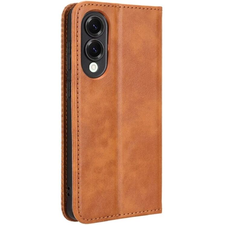 Чехол Deexe Retro Style для Samsung Galaxy S25 Edge (S937) - Brown: фото 6 из 7