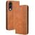 Чохол Deexe Retro Style для Samsung Galaxy S25 Edge (S937) - Brown: фото 1 з 7