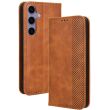 Чехол Deexe Retro Style для Samsung Galaxy S25 Plus (S936) - Brown (376025Z)