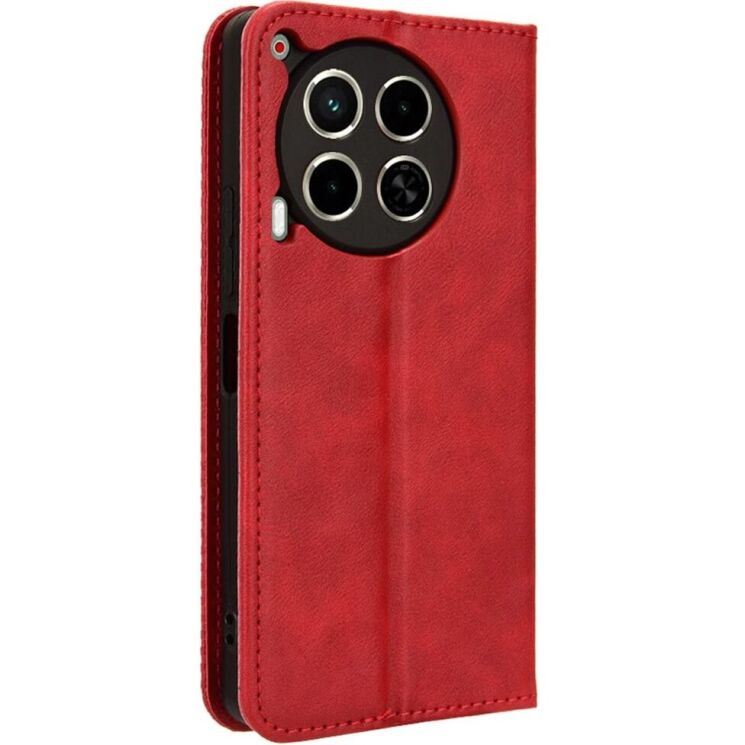 Чехол Deexe Retro Style для TECNO Camon 30 (CL6) - Red: фото 6 из 7