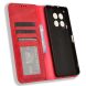 Чехол Deexe Retro Style для TECNO Camon 30 (CL6) - Red (352109R). Фото 4 из 7