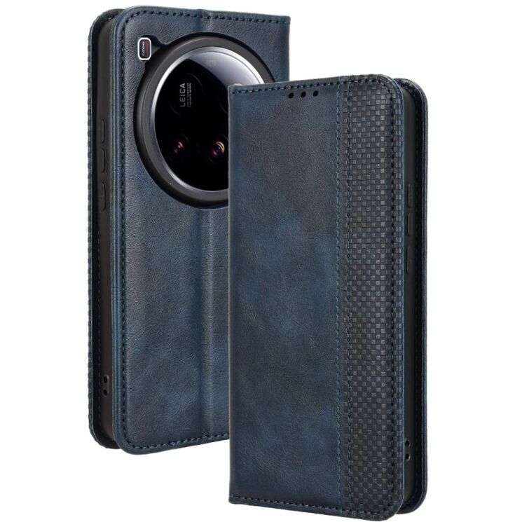 Чехол Deexe Retro Style для Xiaomi 15 Ultra - Blue: фото 8 из 18