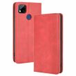 Чехол Deexe Retro Style для Xiaomi Redmi 9C / Redmi 10A - Red (267621R)