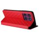Чохол Deexe Rhombus Book для Motorola Edge 60 Pro - Red (381705R). Фото 5 з 9