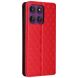 Чохол Deexe Rhombus Book для Motorola Edge 60 Pro - Red (381705R). Фото 7 з 9
