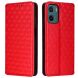Чохол Deexe Rhombus Book для Motorola Moto G05 / Moto E15 - Red (372702R). Фото 1 з 10