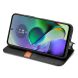 Чехол Deexe Rhombus Wallet для Motorola Moto G54 - Black (340250B). Фото 3 из 10