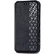 Чехол Deexe Rhombus Wallet для Motorola Moto G54 - Black (340250B). Фото 5 из 10