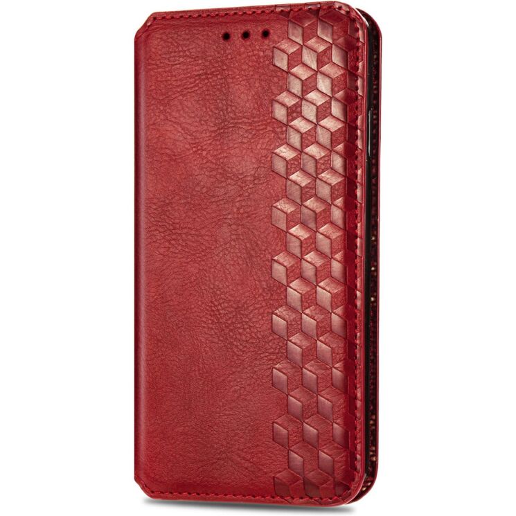 Чохол Deexe Rhombus Wallet для OPPO Reno 16 / 16 Pro - Red (413215R) Чохол Deexe Rhombus Wallet для OPPO Reno 16 / 16 Pro - Red: фото 4 з 12